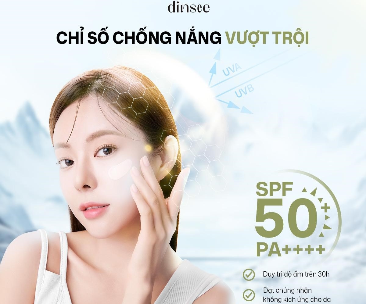 Vì sao kem chống nắng thuần chay Dinsee trở thành 