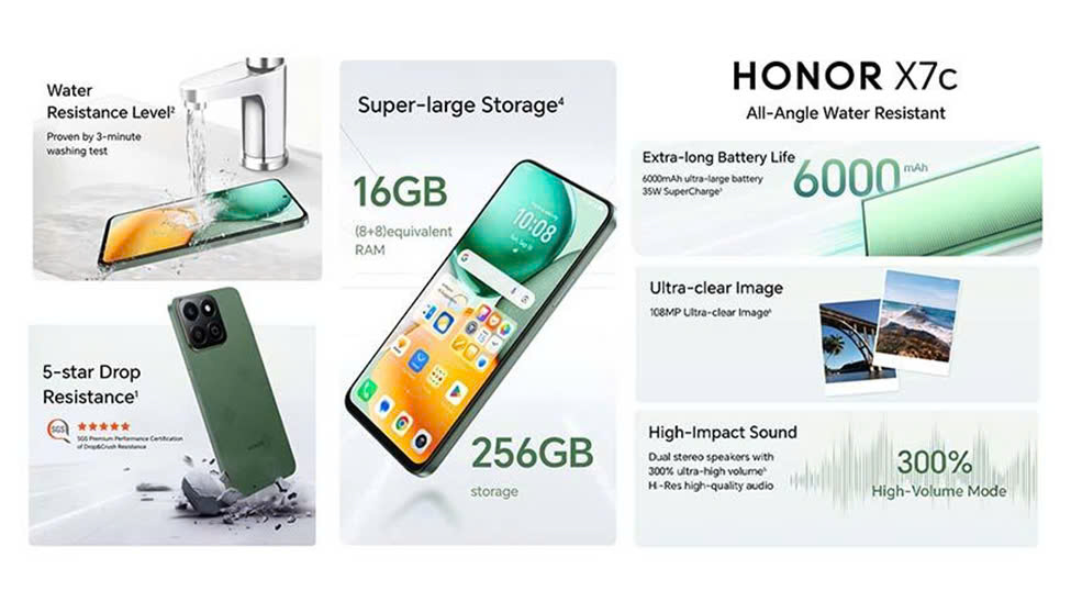 Honor X7c – Cách Mạng Hóa Trải Nghiệm Người Dùng