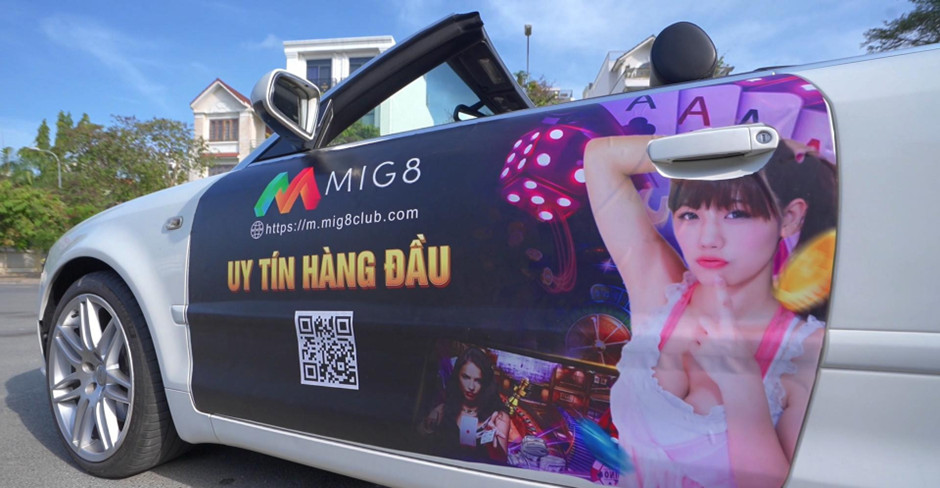 Mig8, một trang web cá cược tổ chức diễu hành ngang nhiên tại TP.HCM
